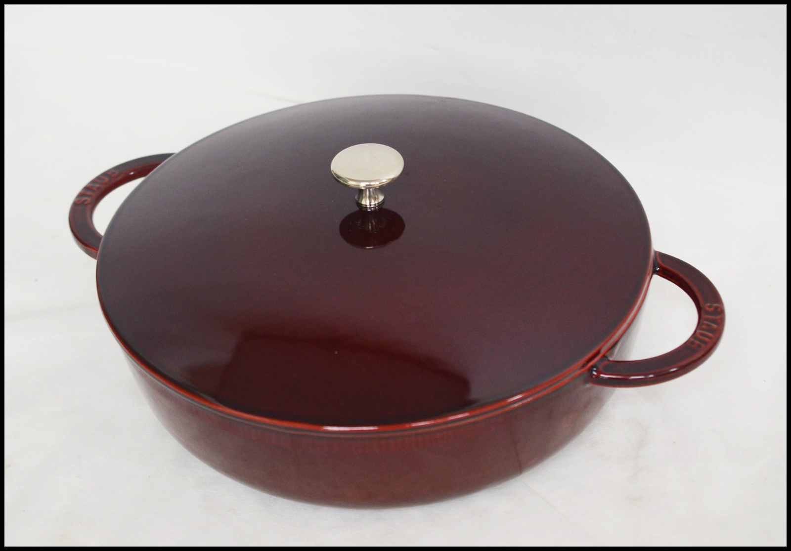 STAUB - ストウブ ニダベイユ オーベルジン24cmの+inforsante.fr